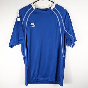 Capelli Sport Soccer Jersey Blue Mens Large Athletic Training Shirt Performance